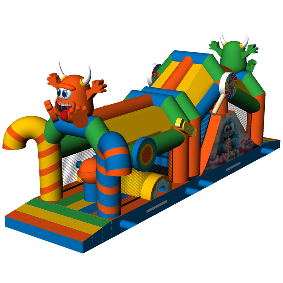 2 Delen 11m Run Cookie Monster Oranje