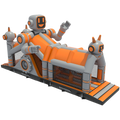 2 Delen 11m Run Robot