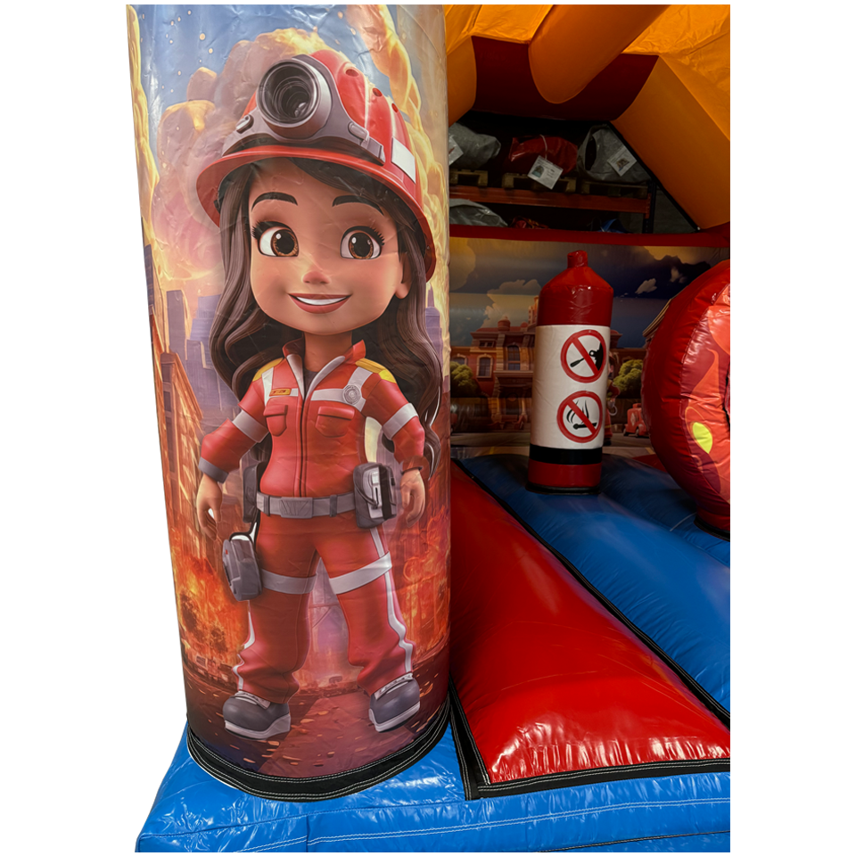 Aframe Midi Fire Department with obstacles