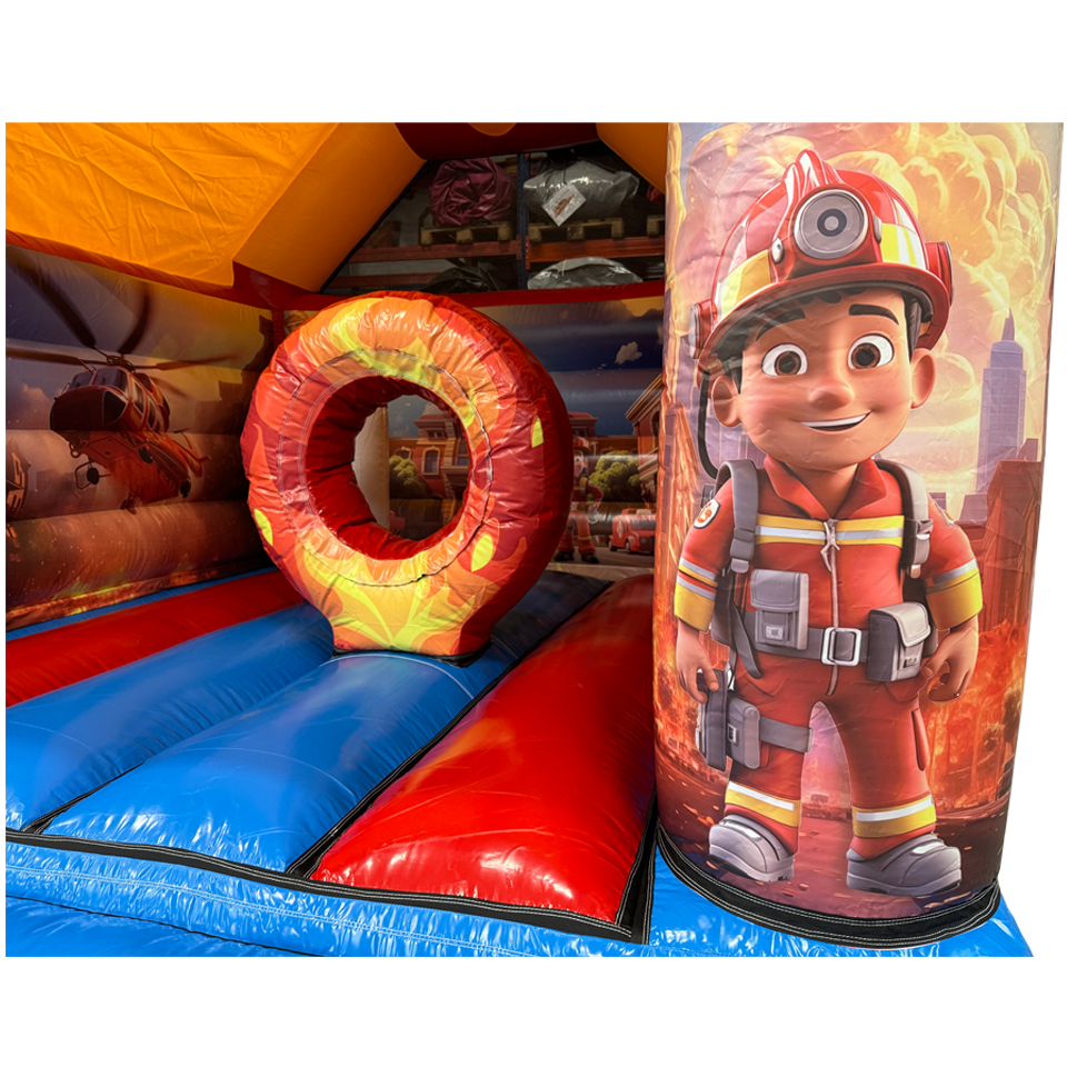 Aframe Midi Fire Department with obstacles