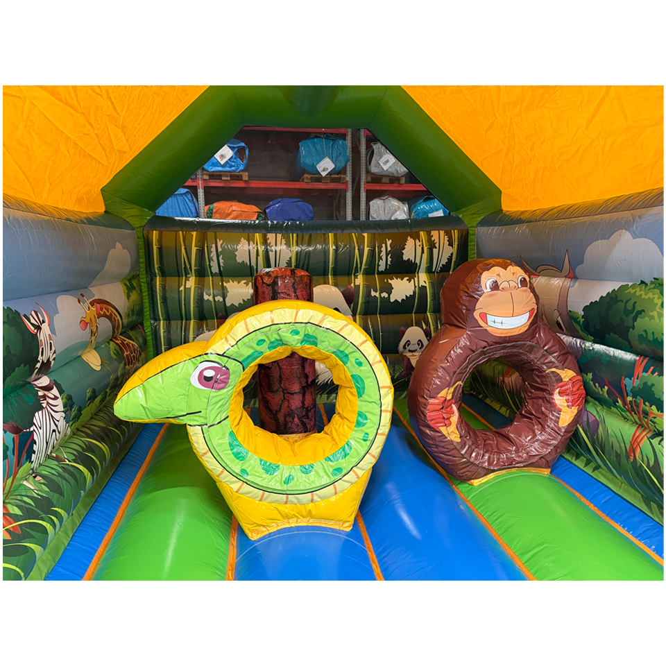 Aframe Midi Jungle Springkasteel