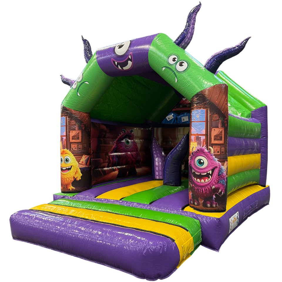 Aframe Midi Monster met obstakels