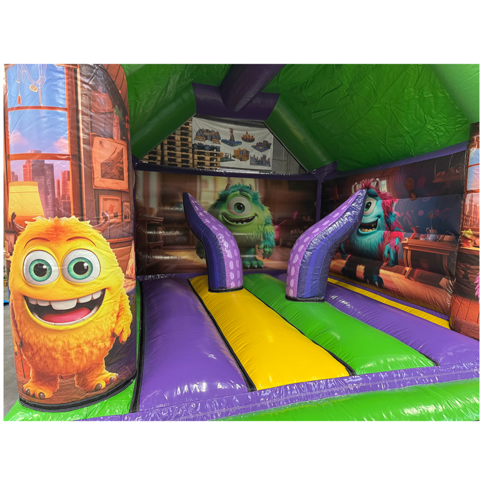 Aframe Midi Monster met obstakels