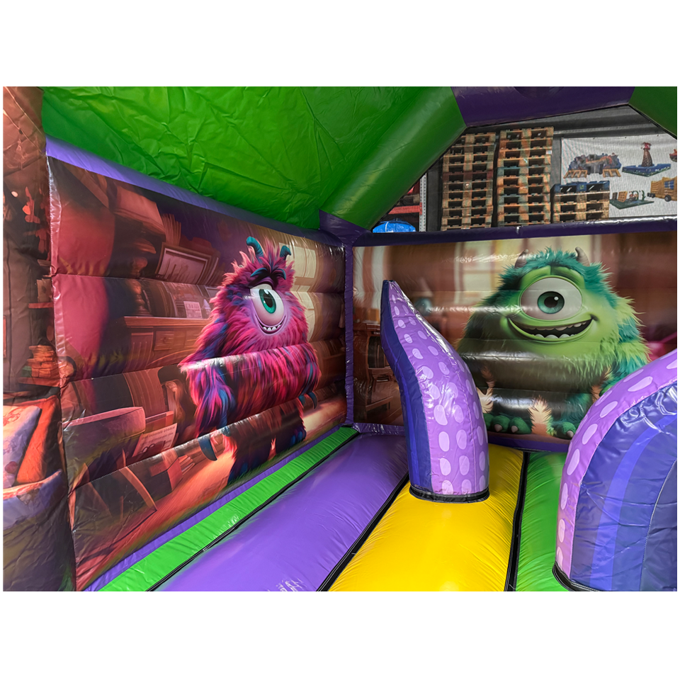 Aframe Midi Monster met obstakels