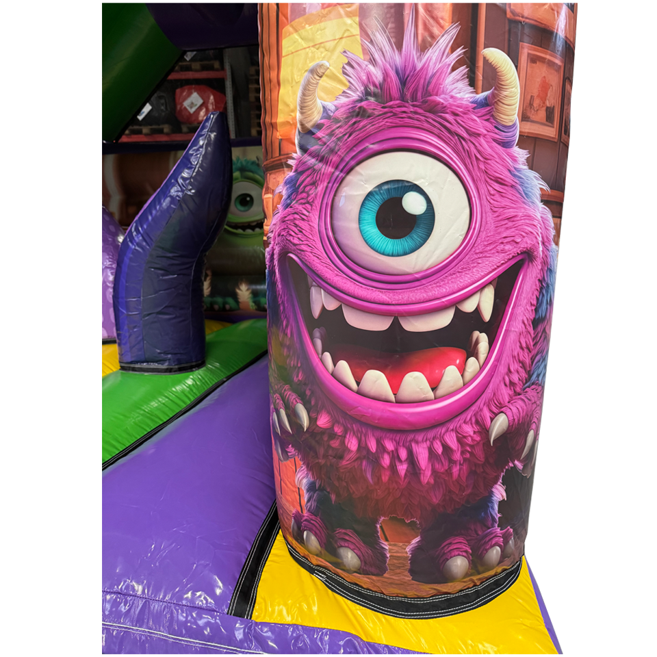 Aframe Midi Monster met obstakels