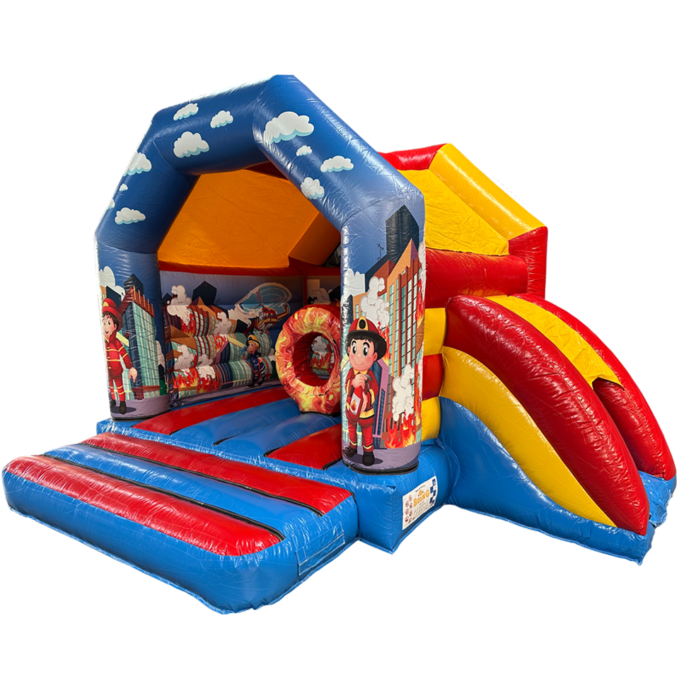 Aframe Midi Os Brandweer Springkasteel