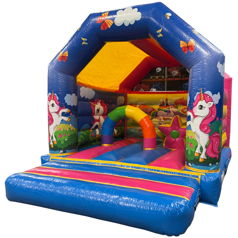 Aframe Midi Unicorn Springkasteel