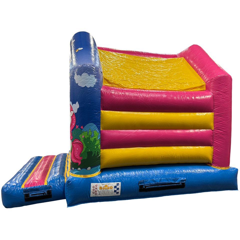 Aframe Midi Unicorn Springkasteel