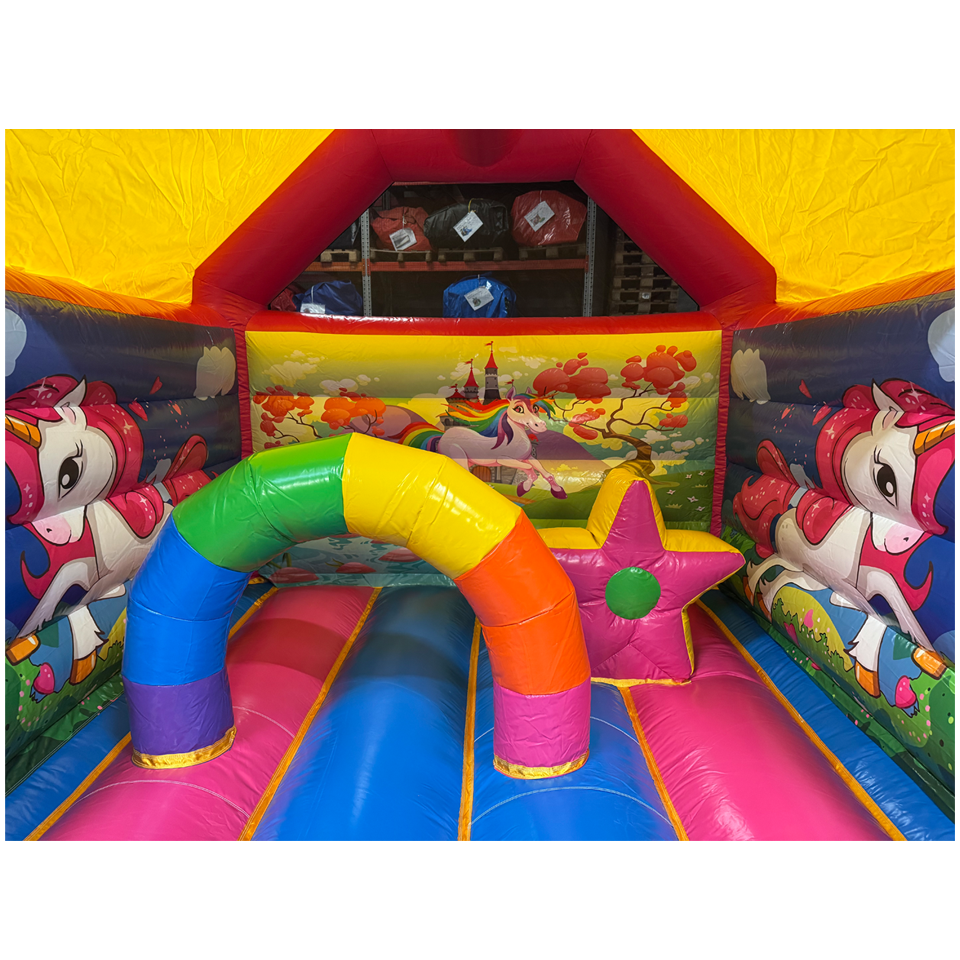 Aframe Midi Unicorn Springkasteel