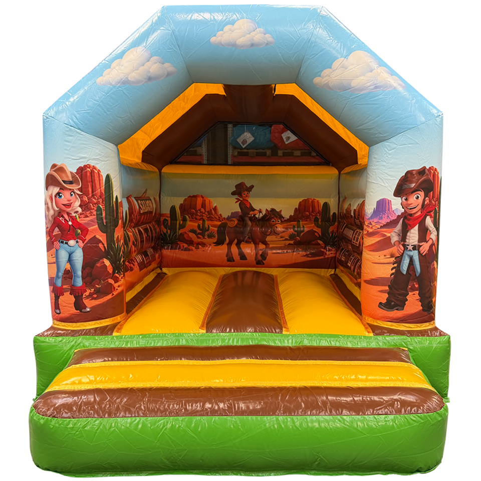 Aframe Mini Far West Springkasteel