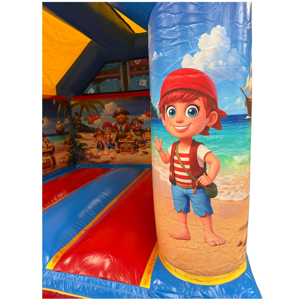 Aframe Mini Pirate Hüpfburg