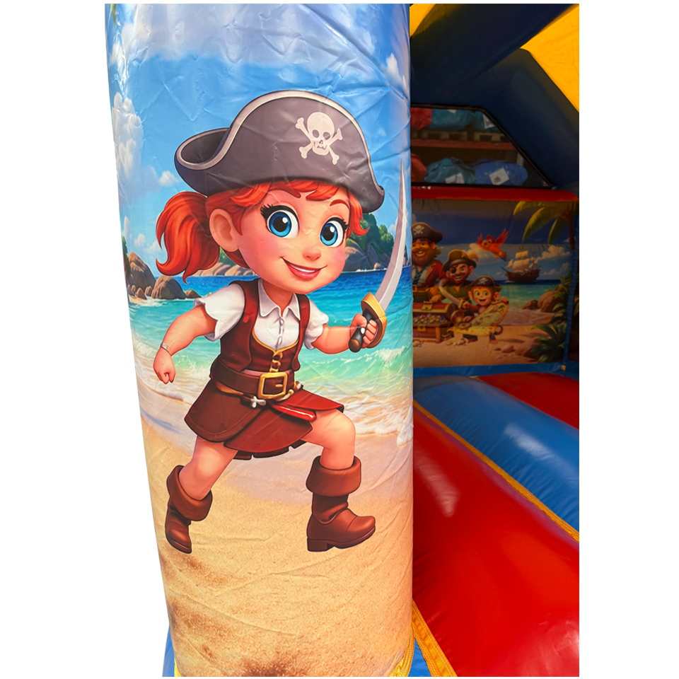 Aframe Mini Pirate Hüpfburg