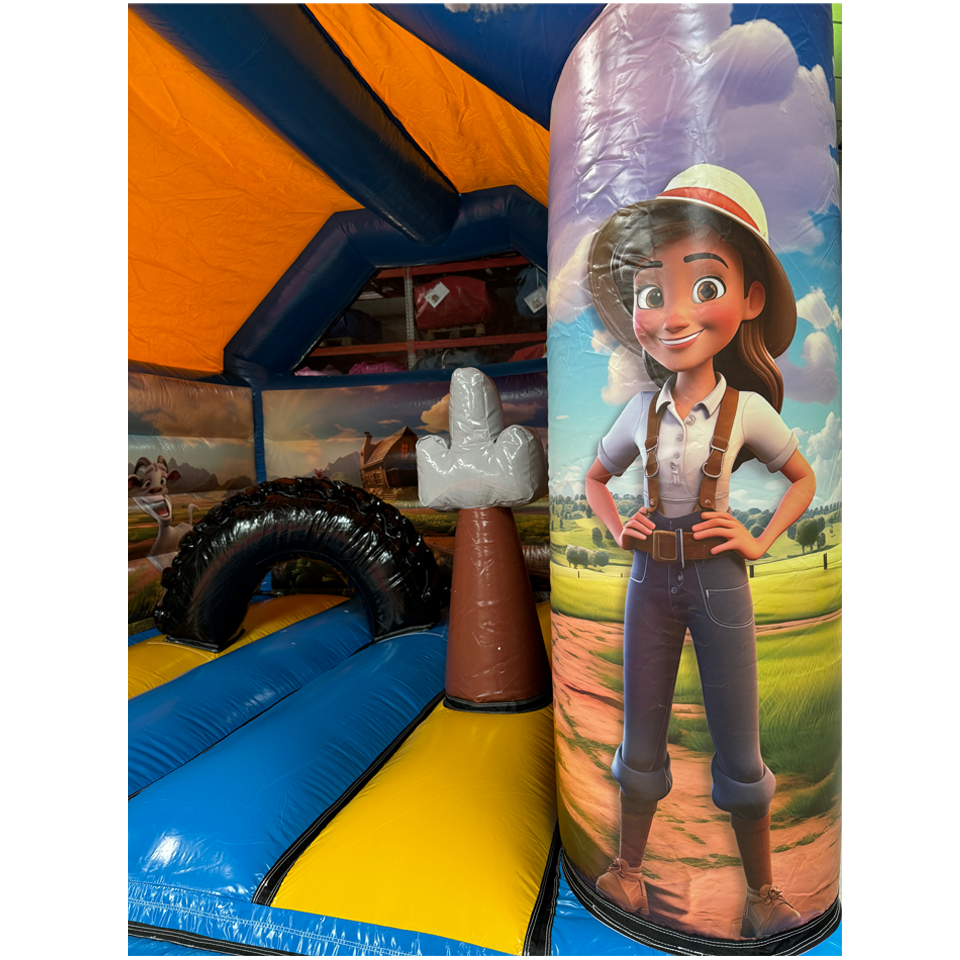 Aframe Midi Boerderij met obstakels