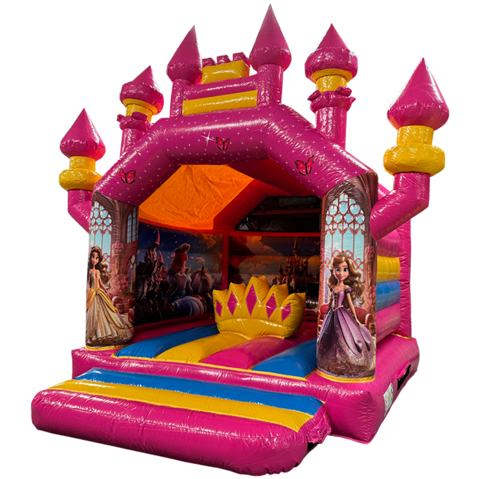 Aframe Midi Princess Castle with obstacles