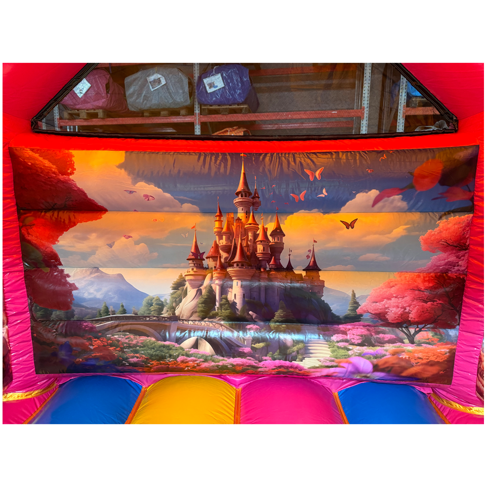 Aframe Midi Princess Castle with obstacles