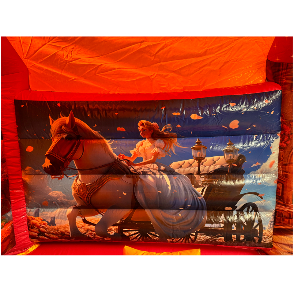 Aframe Midi Princess Castle with obstacles