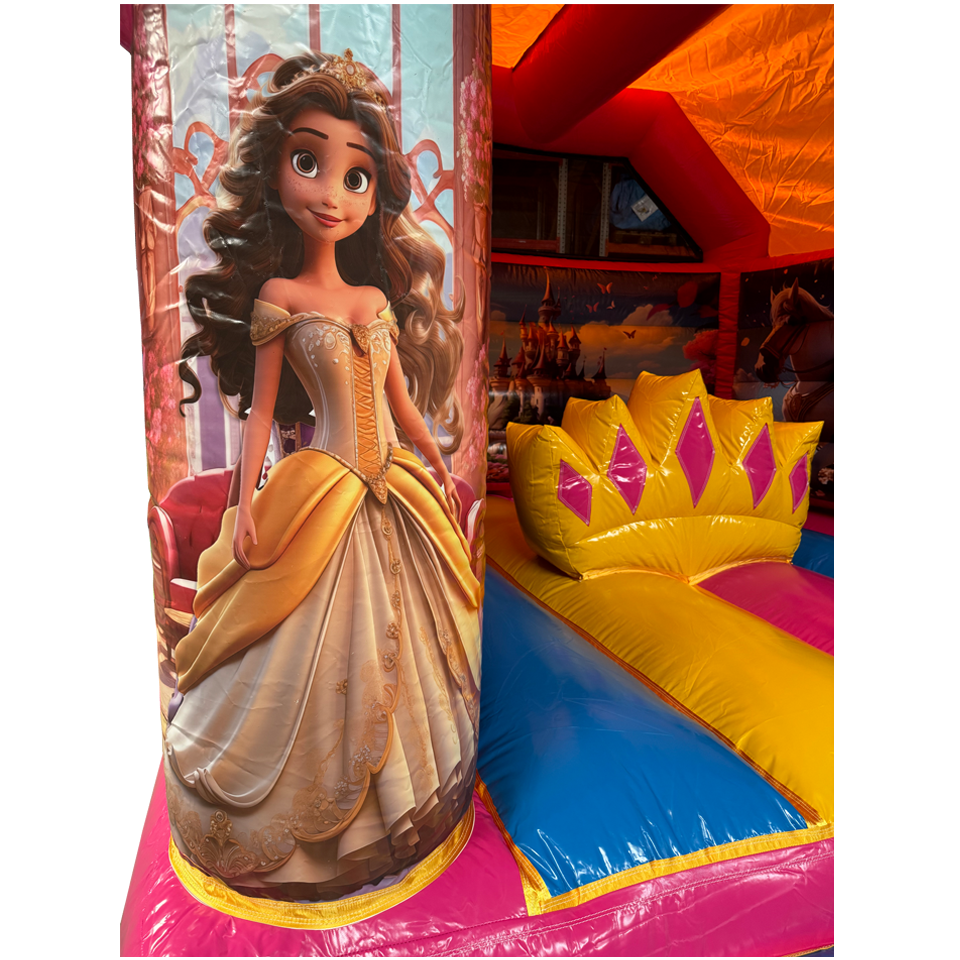 Aframe Midi Princess Castle with obstacles