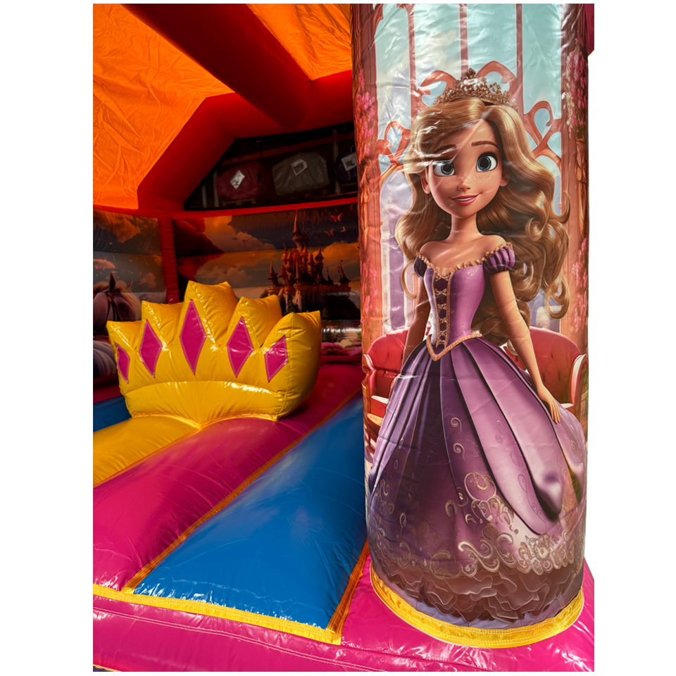 Aframe Midi Princess Castle with obstacles