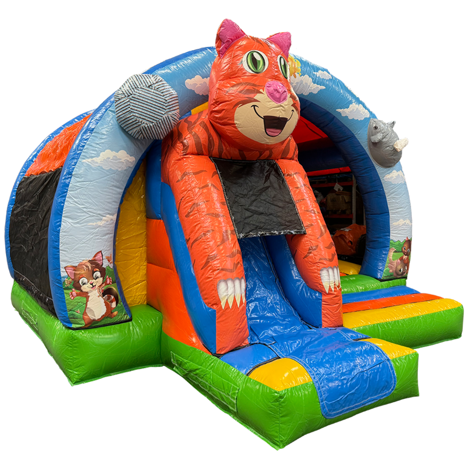  Cat Inflatable With Obstacles