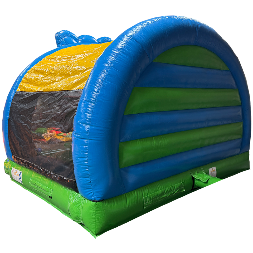 Arch Midi 3D Elephant gonflable With Obstacles