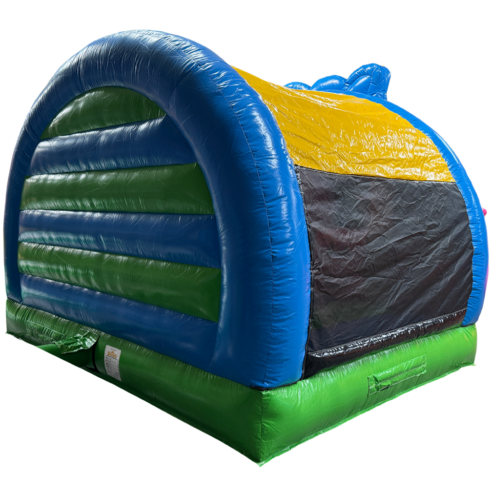 Arch Midi 3D Elephant gonflable With Obstacles