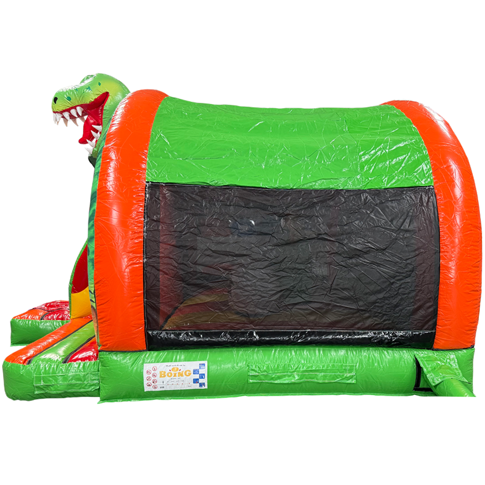 Midi 3D Trex Inflatable With Obstacles