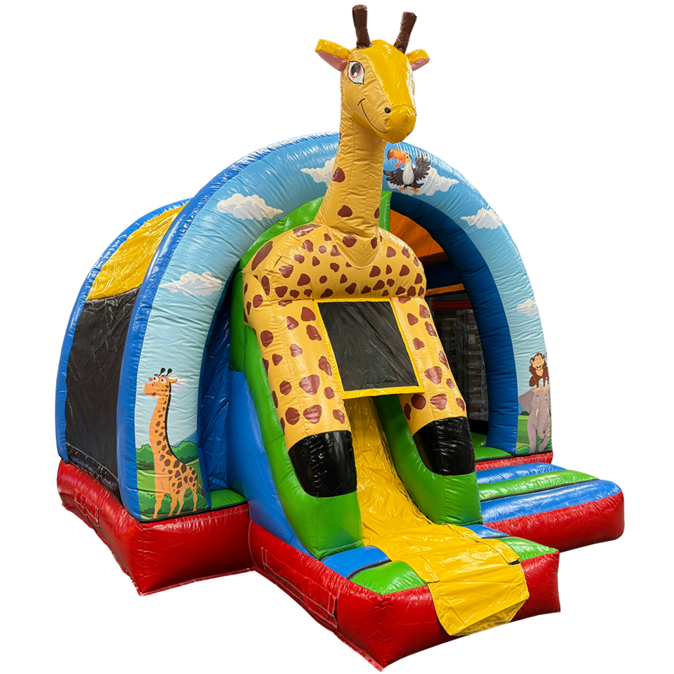Château Gonflable Mini 3D Girafe