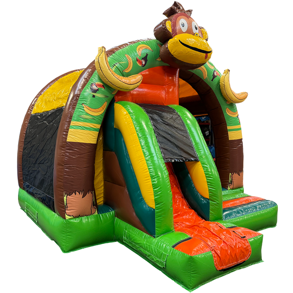 Château Gonflable Mini Singe 3D