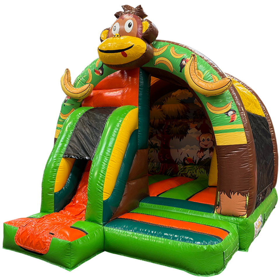 Mii Inflatable Arch Mini 3D Monkey Inflatable - Boing Inflatables