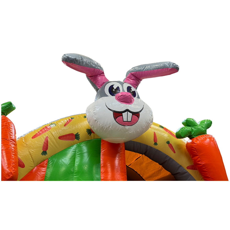 Inflatable rabbit head