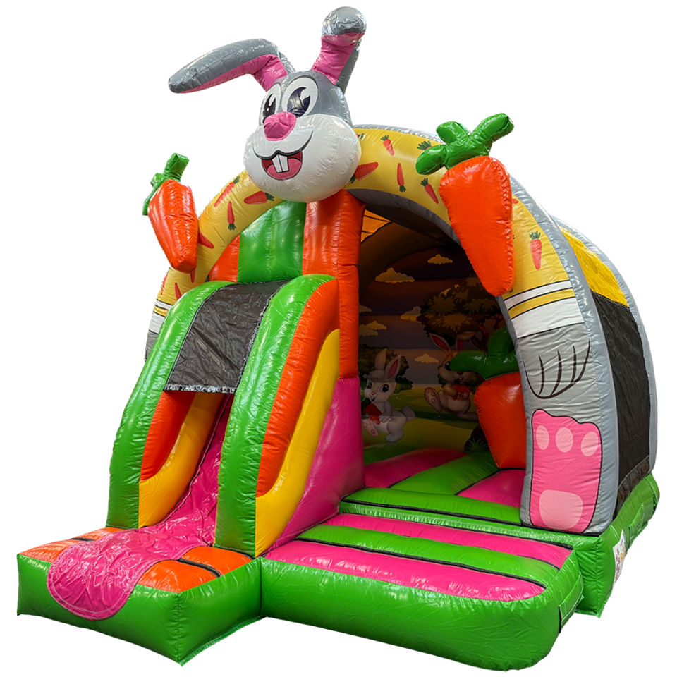 Arch Mini 3D Konijn Springkasteel - Boing Inflatables