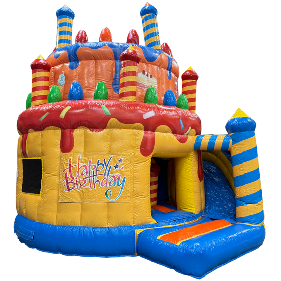 Verjaardagstaart met Glijbaan