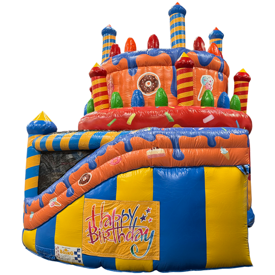 Verjaardagstaart met Glijbaan