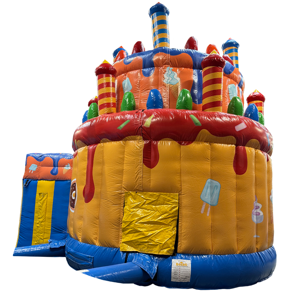 Verjaardagstaart met Glijbaan