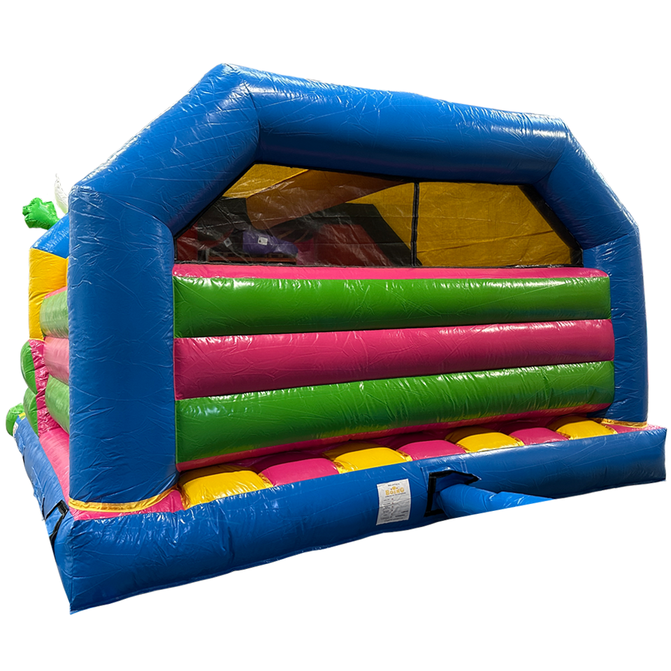 Achterzijde Combo Midi 2 Glijbanen Cookie Monster 