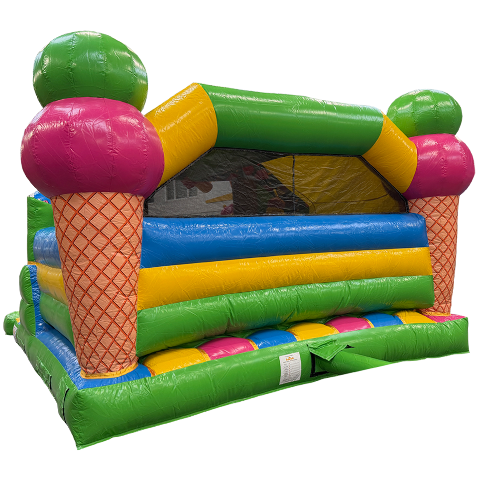 Combo Midi 2 Slides Ice Cream Inflatable