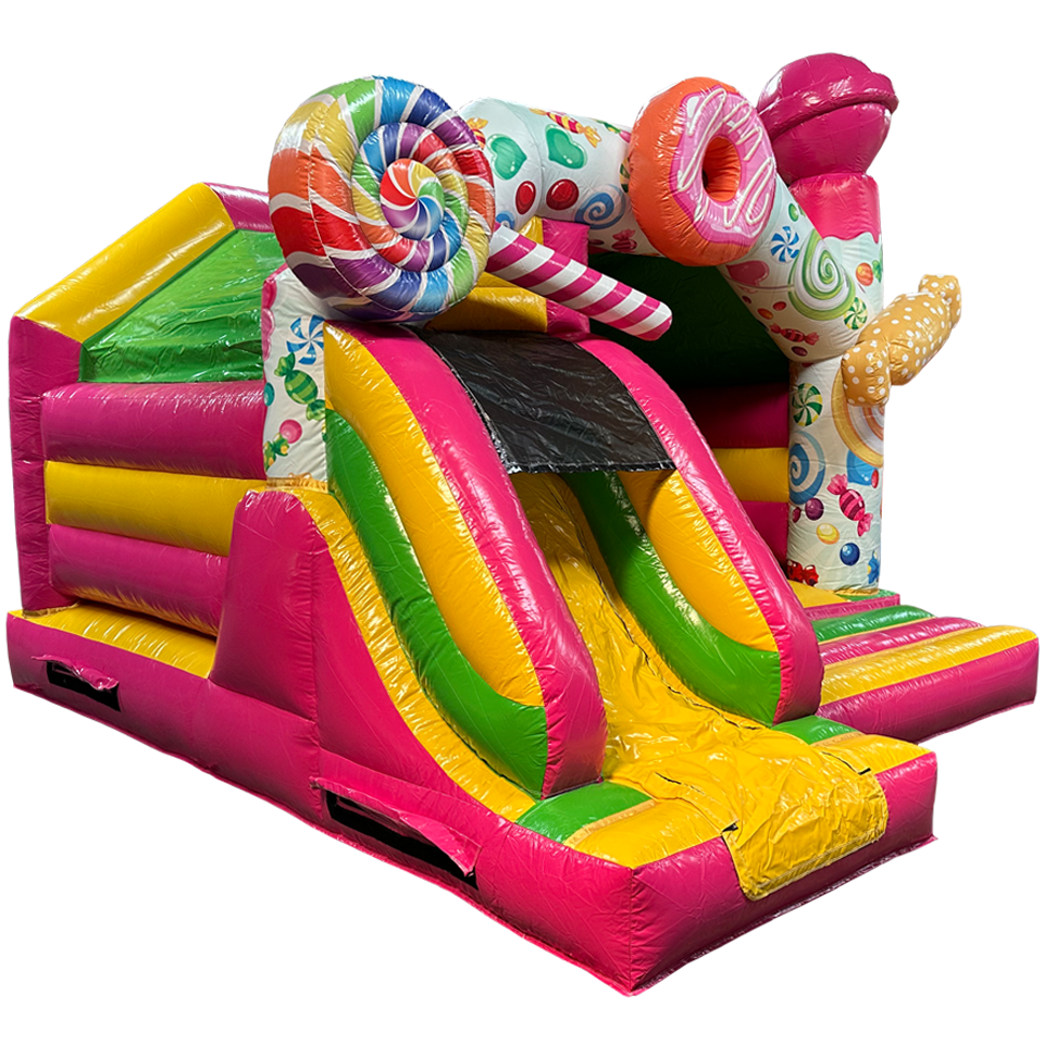 Midi 3D Candy With Obstacles Inflatable
