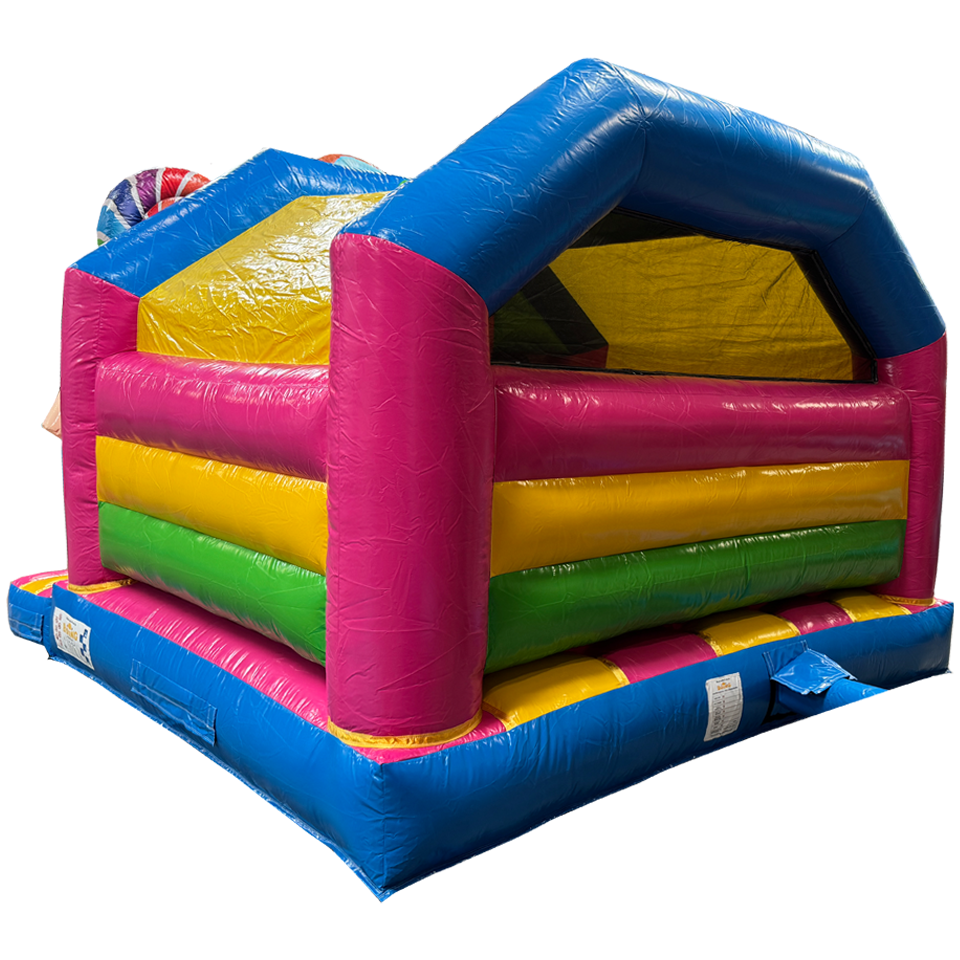 Combo Midi 3D Cookie Monster Fushia Springkasteel Met Obstakels