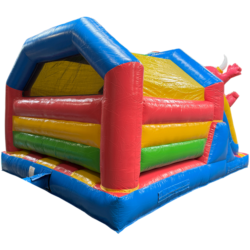 Combo Midi 3D Cookie Monster Fushia Springkasteel Met Obstakels