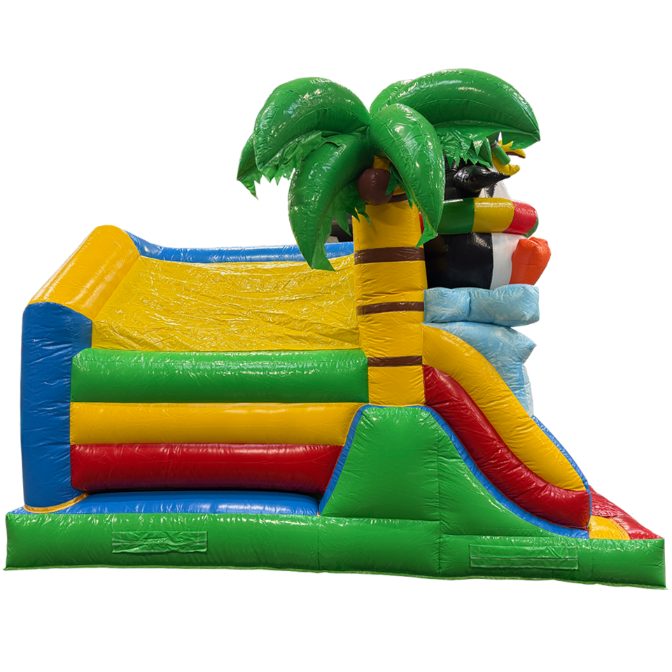 Combo Midi 3D Crazy Pinguin Springkasteel Met Obstakel