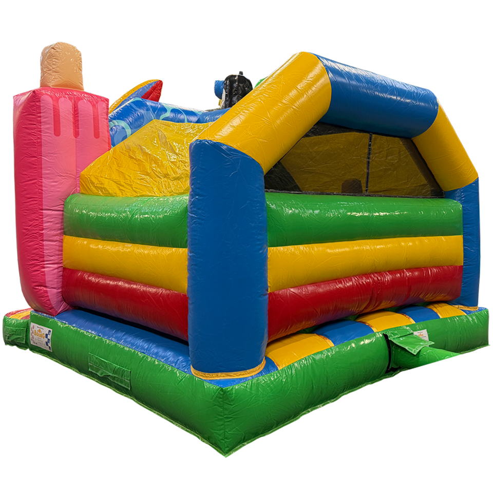 Combo Midi 3D Crazy Pinguin Springkasteel Met Obstakel