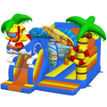 Combo Midi 3D Eend Springkasteel Met Obstakel