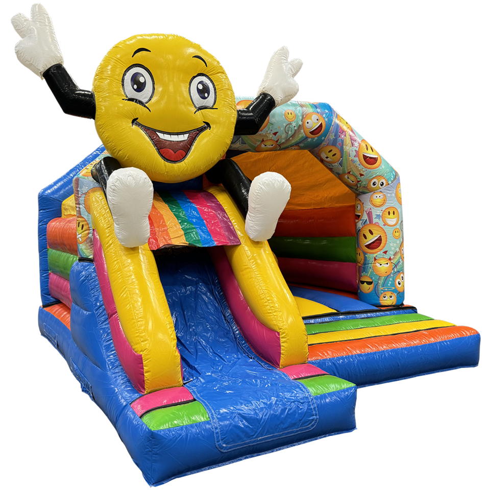 Midi 3D Emoji Avec Obstacles Château Gonflable