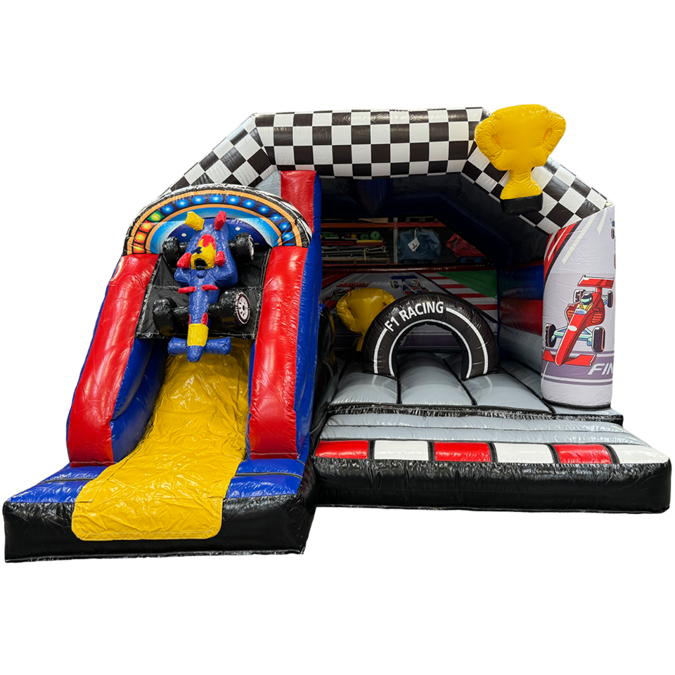 Combo Midi 3D Formula 1 With Obstacles