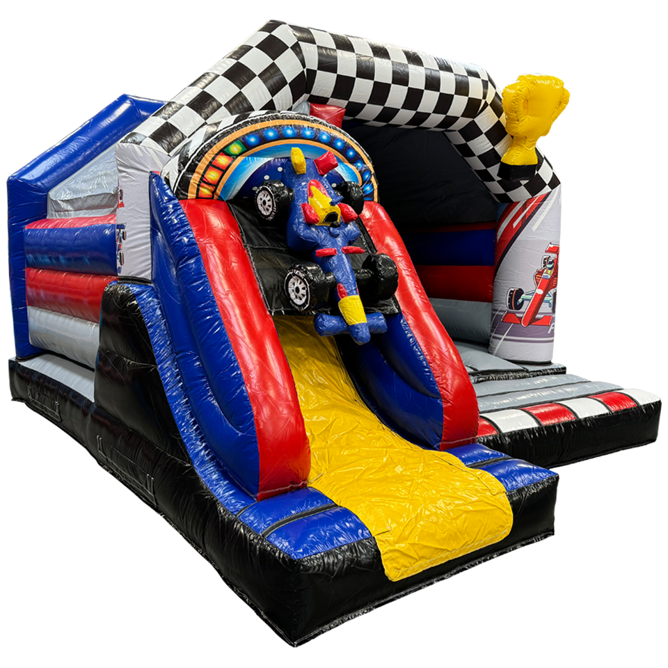  3D Formula 1 With Obstacles Inflatable