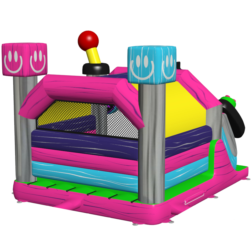 Combo Midi 3D Level Up Springkasteel Met Obstakel
