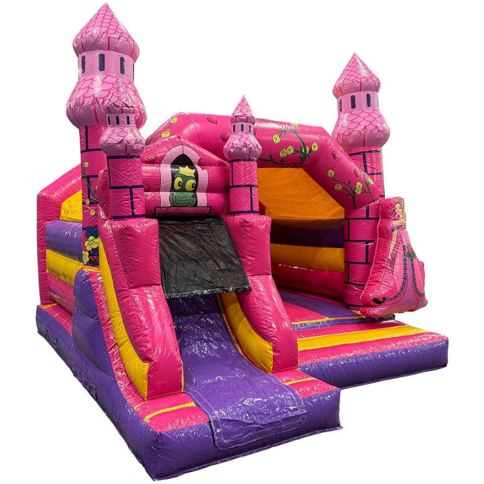 Château gonflable Midi 3D Princesse avec obstacles