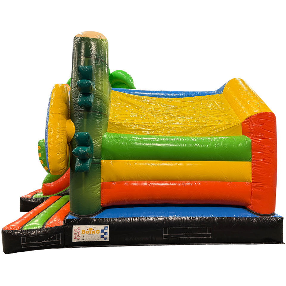 Combo Midi 3D Surfing Panda Springkasteel Met Obstakel