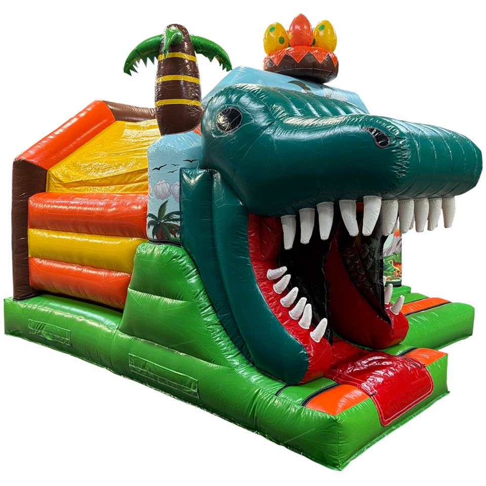 Midi 3D Trex With Obstacles Inflatable