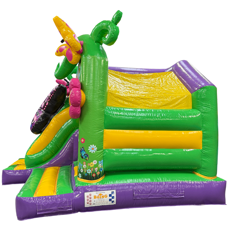 Combo Mini 3D Vlinder Springkasteel